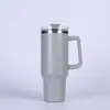 Taza de Hielo con Popote Transfronteriza de 40 oz Termo de Acero Inoxidable 304 Asa Portátil para Exteriores Taza de Coche de Alto Valor