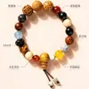 Ventas directas de fábrica de pulseras de un solo hilo con múltiples cuentas Bodhi de 18 cuentas, cuentas de la fortuna para hombres y mujeres, venta al por mayor y dropshipping