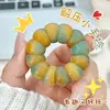 Pulsera Super Linda Mini Diente de Ajo Mangostán Semilla de Bodhi Enrollada a Mano Pieza Pequeña Juguete Placa de Mano para la Punta del Dedo