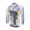 XINTOWN Roupa de Ciclismo Top Longo Primavera e Outono Secagem Rápida Respirável Manga Longa Masculino Mountain Bike Roupa de Bicicleta