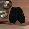 Pantalones para Niños 2025 Invierno Nuevo Estilo Coreano Terciopelo Bordado Pantalones Deportivos para Niños y Niñas, Versátil para que los Bebés Salgan