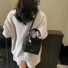 Bolsa Pequena Estilo Western Elegante Bolsa Balde Feminina 2025 Nova Bolsa de Mão Versátil Bolsa Transversal de Ombro da Moda