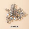 Suministrado Directamente por el Fabricante, Cuentas de Cristal No Porosas, Cuentas de Piedra Natural No Porosas de 6 mm, Accesorios de Joyería Semi-Terminados para DIY, Venta al Por Mayor