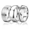 Anillos Exquisitos de Acero Inoxidable para Nicho Transfronterizo, Joyería al por Mayor de Estilo Europeo y Americano que no se Desvanece