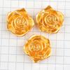 Flor Rosa ABS Perla Imitación Flor DIY Casero Crema Pegamento Material para Funda de Teléfono Bolsa DIY Adorno para Cabeza Accesorios para el Cabello