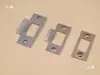 Fechadura de Lingueta Única, Fechadura de Bola, Fechadura de Sala, Placa Guia, Caixa da Lingueta da Fechadura de Porta de Madeira, Trava Ranhurada da Fechadura da Porta, Placa de Travamento do Batente da Porta