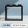 Celebridad en línea Tailandia cubo de bloques de construcción pecera escritorio de oficina pecera de paisaje creativo puesto de pecera Mini pecera pequeña de medusas