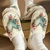 Fornecimento Exclusivo Transfronteiriço de Pantufas de Algodão com Estampa de Vaca das Terras Altas para Homens, Pantufas de Casal para Outono e Inverno, Pantufa de Pé Transfronteiriça Jit Peça Única Dropshipping