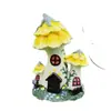 Ornamentos para Jardim e Pátio em Forma de Cogumelo para Casa, Artesanato de Conto de Fadas, Escultura de Planta, Decorações para Sala de Estar