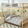 Juego de Seis Piezas para Cama de Dormitorio, Juego de Tres Piezas para Estudiante, Juego de Cuatro Piezas, Artículos Escolares de Algodón Puro, Juego Completo de Colchas y Ropa de Cama