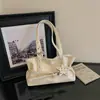 Bolso tote de alta gama, estilo vintage, para mujer, nueva colección 2026, diseño de otoño moderno, bolso de hombro exquisito y de gran capacidad