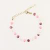 Novo Estilo Coreano Dongdaemun Pulseira de Pérola de Água Doce Pérola Multicolorida Pulseira Estilo Frio para Namorada Pulseira Feminina de Nicho