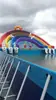 Grande Piscina Inflável de Água para Crianças ao Ar Livre, Piscina de Areia, Piscina de Pesca, Piscina, Barco a Manivela, Parque Aquático Móvel