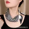 Bufanda profesional elegante estilo francés nueva con cierre magnético, no requiere nudo, para un look de lujo ligero con un toque de alta gama al combinarla con un traje