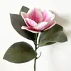Directo de fábrica simulación magnolia película única magnolia boda hogar diseño suave flor china venta al por mayor