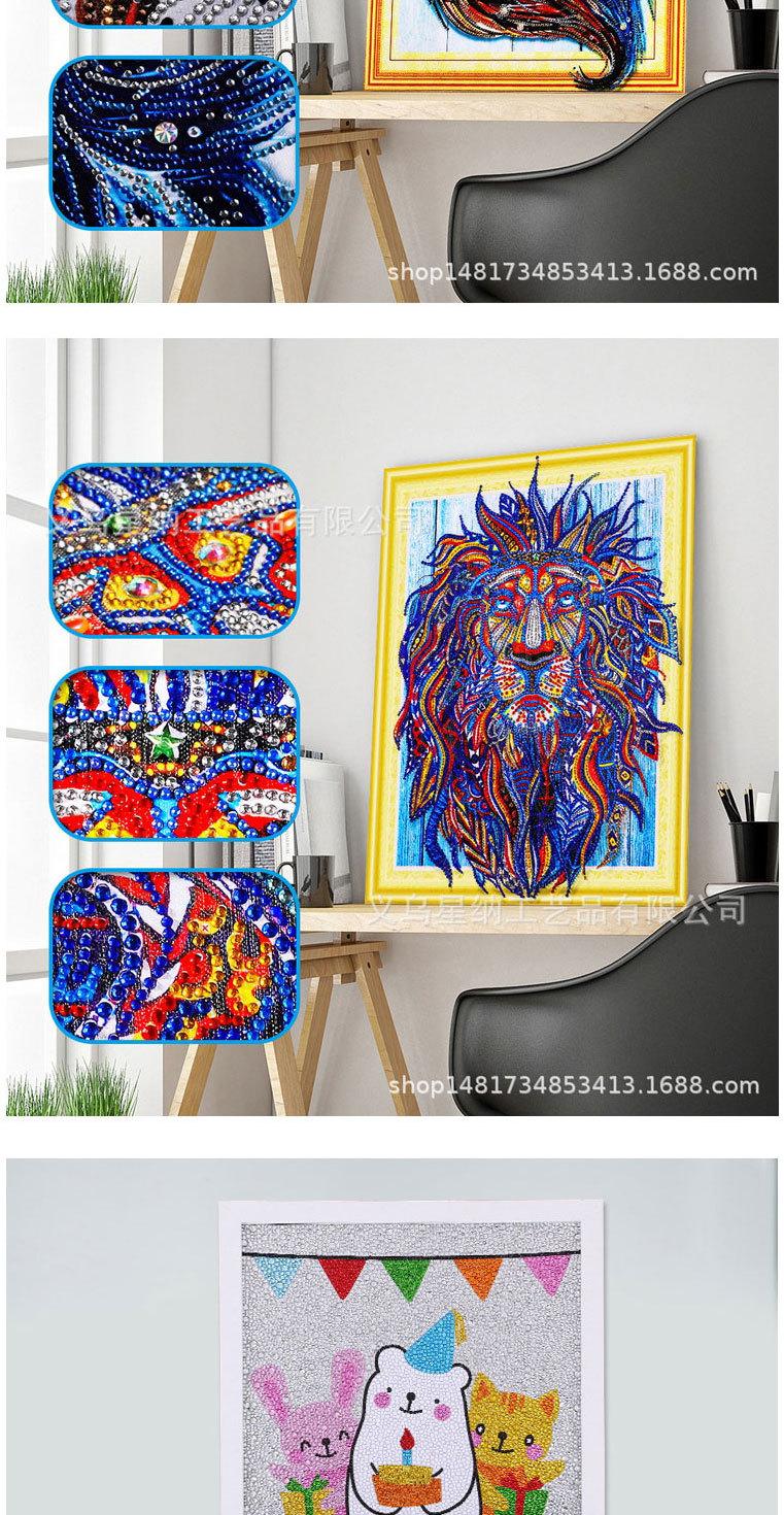 5d钻石画定制diy满钻数字装饰画客厅挂画工具包外贸代发厂家