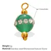Moda Europea y Americana Estilo Vacaciones de Verano Concha Corazón Multi-elemento Colgante DIY Chapado en Oro de 18K Versátil Accesorios Dopamina