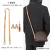 Bolsa Não-Flip Adequada para Bolsa de Cosméticos Lv Alça de Ombro Transformação Novo Estilo Bolsa Old Flower Shell Transversal de Braço Alça Larga Acessórios