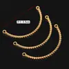 Material espaçador para pulseira e colar metal anel de espaçador de pulseira com contas anel de pulseira com contas acessórios para joias diy espaçadores tipo torus atacado