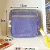 Bolsa de Tofu de Malla Mini Dopamina Bolsa de Tocador Portátil para Viaje Bolsa de Almacenamiento de Cosméticos de Malla Bolsa de Almacenamiento para Niñas