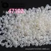 República Tcheca Cor Pérola Bosiosa Prata Gelo Contas de Vidro Pulseira Colar DIY Feito à Mão Acessórios