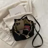 Bolsos Retro Europeos y Americanos, Bolsos de Mujer, Nuevos Bolsos Cubo Frosty de Moda, Bolsos Cruzados de Hombro con Cadena y Cordón al por Mayor