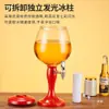 Máquina dispensadora de cerveza de barril pistola de vino enfriada por aire 3 litros pistola ligera máquina comercial torre de vino bar barril de vino creativo barril de bebida