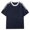 Camiseta Blanca Lisa de Manga Corta de Alta Calidad para Mujer, Estilo Coreano, Moderna, Corte Holgado, Versátil, Favorecedora, Estilo Americano de Nicho, Artesanía Pesada