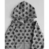 Sudadera chaqueta con cremallera, manga larga, estampada Y2K, corte holgado, sudadera con capucha vintage, ropa urbana de moda, estilo high street