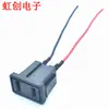 Enchufe plano de dos orificios enchufe de alimentación de dos posiciones enchufe de alimentación de CA se puede usar como conector de cable de soldadura Cable terminal