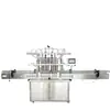 Fábrica de Maquinaria Mingna Máquina Llenadora Líquida Automática Multicabezal Línea de Producción de Llenado de Enjuague Bucal Se Puede Equipar con una Máquina Tapadora Inferior