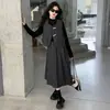 Conjunto de Vestido Pequeño Estilo Coreano 'Little Chanel' para Niñas Primavera 2026: Elegante Camiseta Base, Chaleco y Falda Plisada para Niñas en Primavera y Otoño