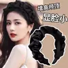 Tiara Trançada Estilo Veado Branco para Mulheres com Coroa Alta, Nova Presilha Tendência 2025, Acessório de Cabelo Elegante