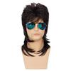 Peluca Punk Rocker de Disfraz de Halloween Transfronteriza en Stock Peluca de Fiesta Elegante Disco
