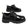 Botas Martin para hombre, zapatos formales estilo británico, zapatos de negocios casuales de suela blanda a la moda para hombre, zapatos versátiles de cuero negro de moda