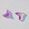 Ventas Directas de Fábrica de Accesorios de Joyería Esmaltados, Aretes de Cola de Pescado con Agujeros, Colgantes para Pulsera, Materiales al por Mayor para DIY Hecho a Mano.