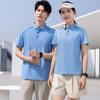 Venda Direta Novas Camisas Polo para Homens e Mulheres, Camisetas Polo de Poliéster de Negócios com Lapela para Esporte e Lazer, Camisas Polo Multicores Respiráveis de Secagem Rápida