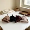 Gorro de Lana Tejido de Otoño e Invierno para Niños, Boina Rizada Linda para Niños y Niñas, Gorro de Pintor Cálido de Color Sólido para Bebé