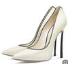 Verano 2019 Moda Cruzada Elegantes Zapatos de Cuero para Mujer Suministro para Comercio Electrónico AliExpress Amazon