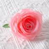 Cabeça de flor rosa de alta simulação casamento auditório de casamento decoração de carro de casamento layout de parede de flores flor artificial flor de seda atacado