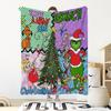 Manta Amazon Navidad Grinch Cabello Verde Franela Comercio Exterior Manta Clase A Manta de Dibujos Animados manta
