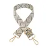 Accesorios para Bolsos de Hombro Ancho Jacquard con Forma de Diamante de Nuevo Estilo Transfronterizos Correa Decorativa de Repuesto para Bolso Cruzado Correa de Mochila
