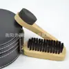 Kit portátil para engraxar sapatos calçadeira kit de cuidados com o couro engraxadeira de sapatos escova de sapatos kit em estoque atacado óleo de manutenção em couro genuíno