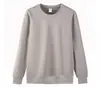 Sudadera de Algodón con Cuello Redondo de 320 g Otoño Invierno Nuevo Estilo Unisex Moda Tendencia Sudadera Pulóver Se Puede Bordar Estampar LOGOTIPO
