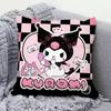 Almohada Kulomi Sanrio Almohada de Animación Secundaria Almohada de Dormitorio Cojín Lumbar de Oficina Cumpleaños de Estudiante