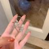 Celebridad de Internet Pendientes con Forma de Lazo Orejas Colgantes Accesorios para Orejas de Mujer Pendientes de Clip Mori Modernos Pinzas para Cartílago Auricular Pinza para Oreja