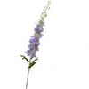 Flor de simulación delphinium jacinto decoración de boda para el hogar flor artificial falsa delphinium planta de simulación al por mayor