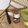 Sandálias Slip-On de Designer Únicas para Mulheres, Novo Estilo Verão 2026, Sandálias Plataforma de Solado Grosso para Combinar com Vestidos, Sandálias de Praia