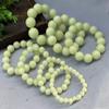 Pulseras de Piedra Luminosa con Cuentas de Buda al por Mayor, Pulseras de Círculo Único con Perlas Fluorescentes Verdes que Brillan en la Noche para Hombres y Mujeres, Suministro para Lugares Turísticos y Mercados Nocturnos