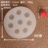 Mini Molde de Silicona de Naranja Naranja Mangostán Granada Vela Aromática Yeso Fruta Pastel Molde para Hornear